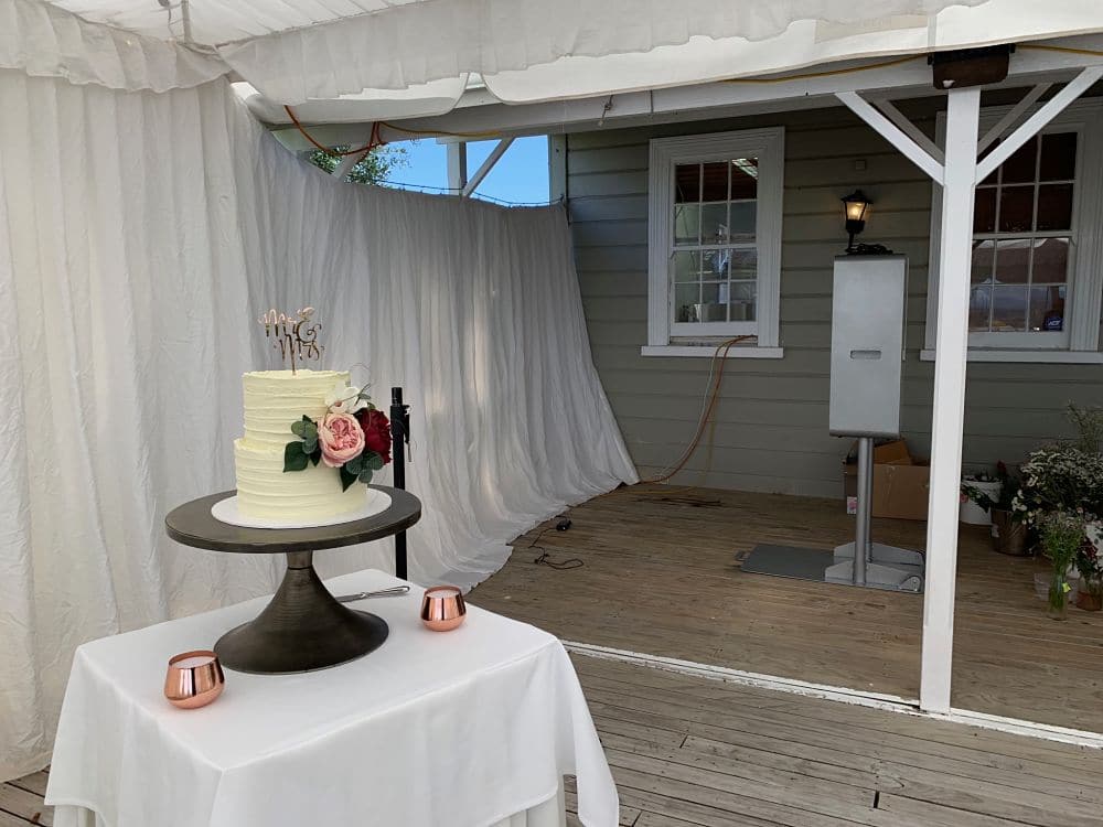 Huka Falls Resort - Photo Booth Set up for Wedding