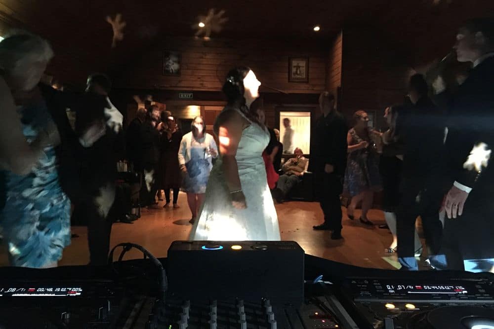 Tongariro Lodge - Bride and wedding guests on dance floor