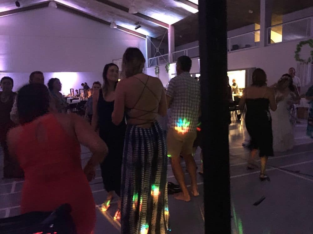 Waihi Beach Community Centre - Guests dancing at Wedding
