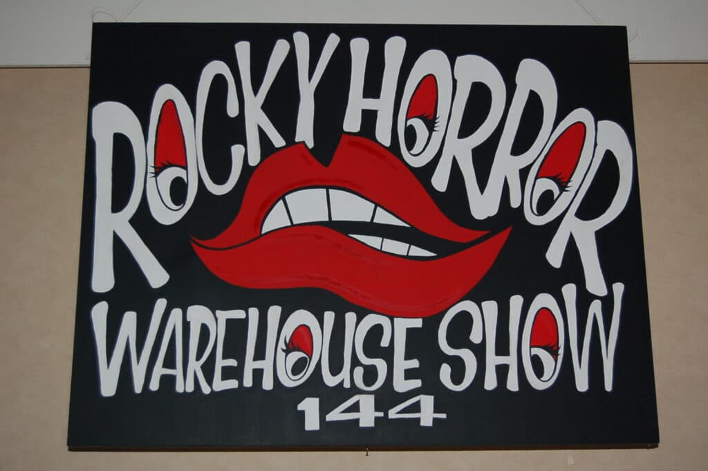 Wairakei Resort Taupo - Warehouse Store staff created artwork for rocky horror theme conference