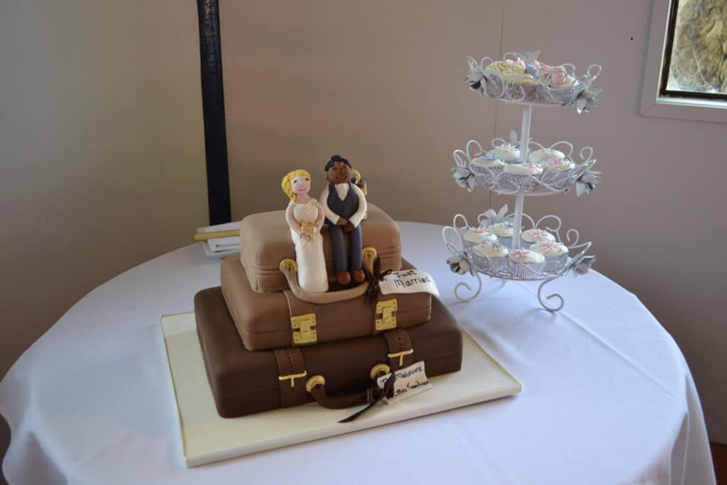 Brookfields Vineyards - Wedding cake