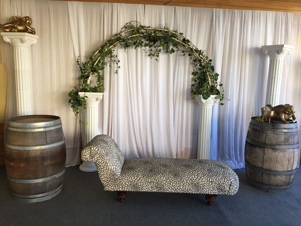 Hawkes Bay Racing Centre - Chevel Function Room Photo Back Drop for Ball