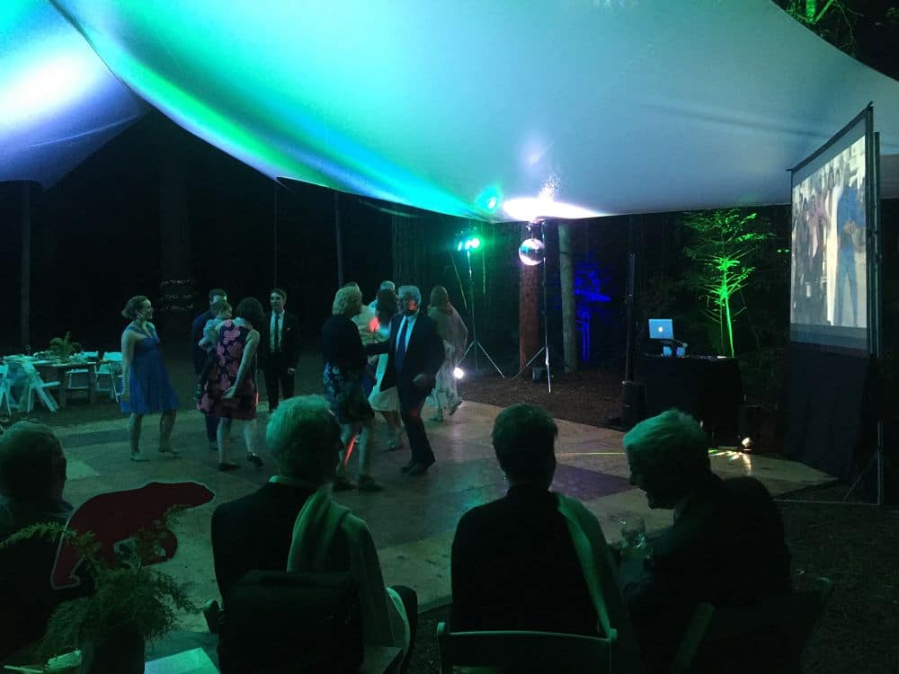 Redwoods Under The Sails Venue Rotorua - Guests dancing at wedding reception