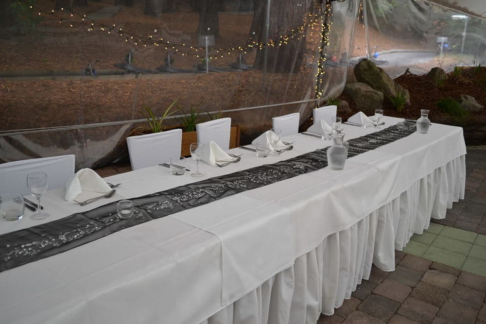 Skyline Rotorua Hidden Forest Venue - Bridal table