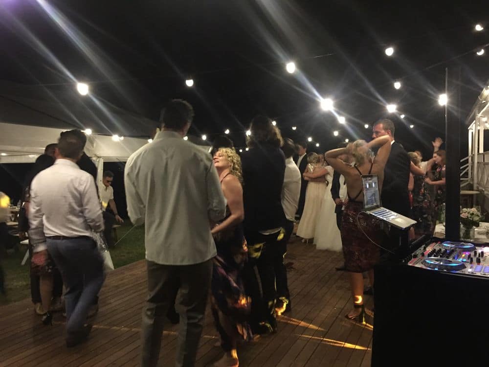Orua Beach House - Wedding Guests Dancing