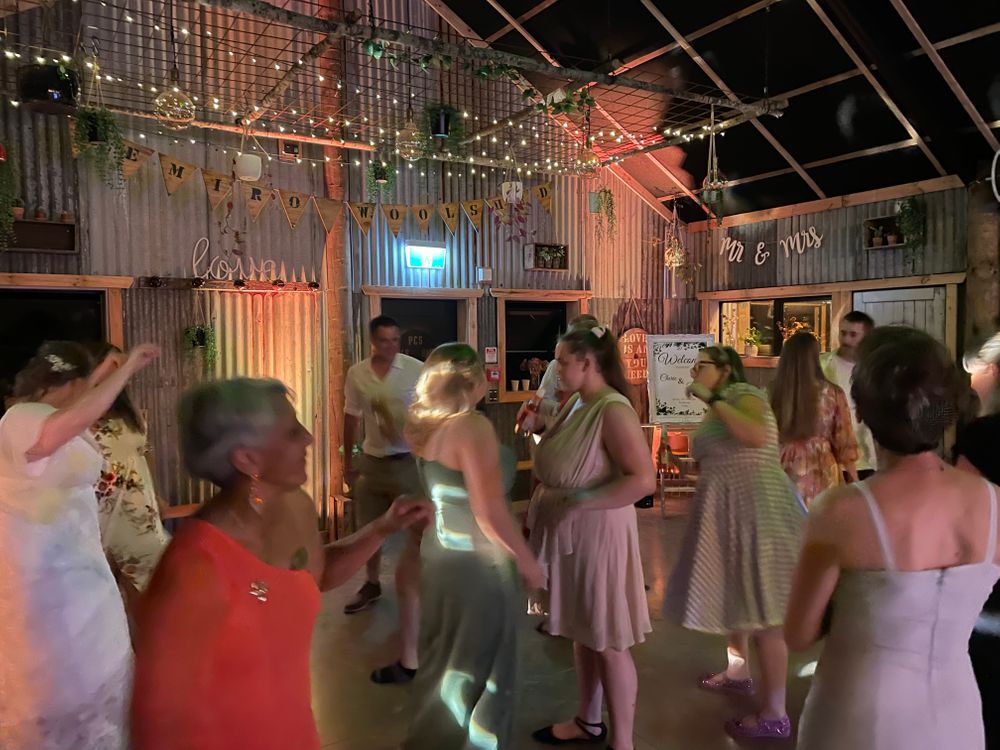 Te Miro Woolshed - Wedding Venue - Guests Dancing
